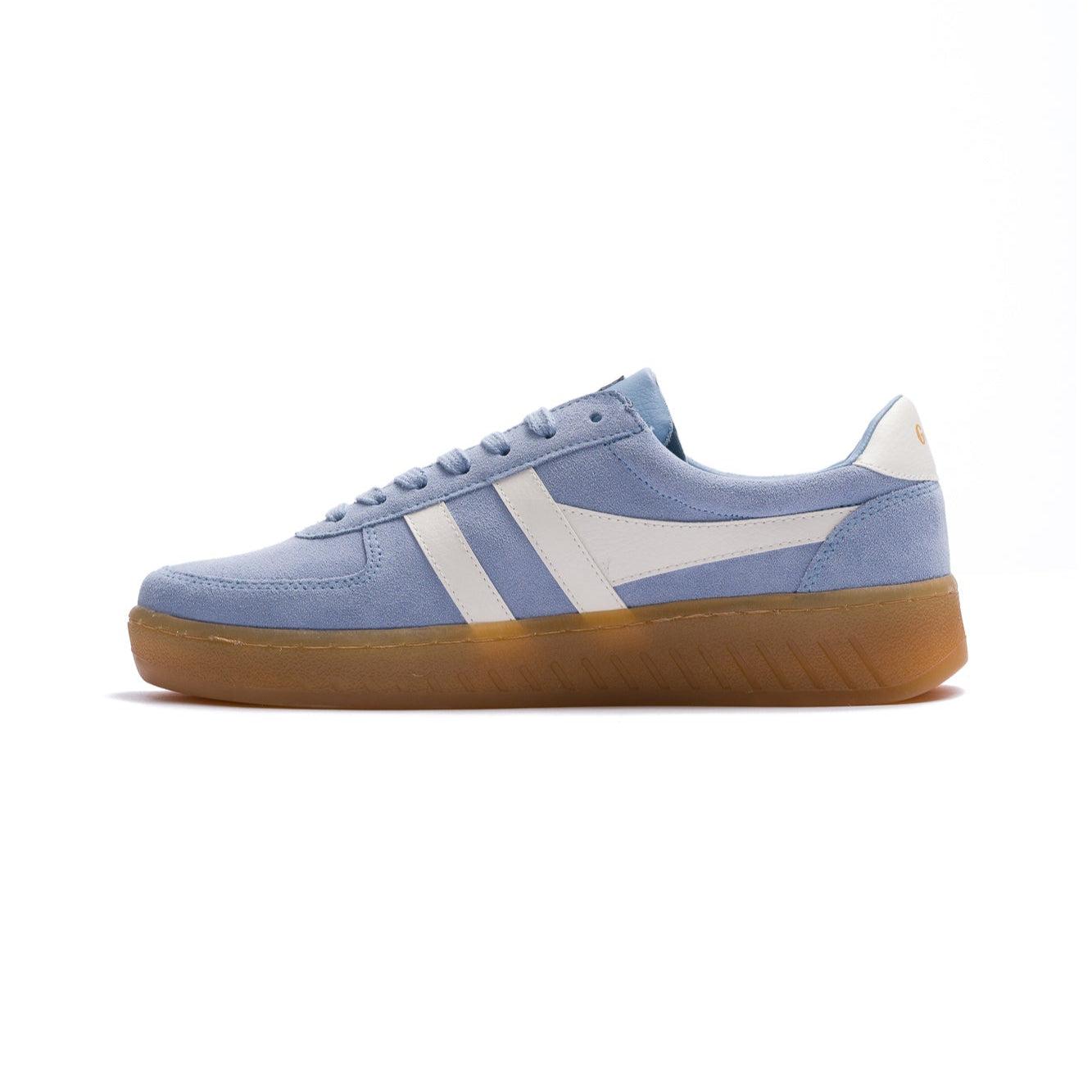 Gola Classics Women's Grandslam Suede Sneakers - Air/Off White/Gum Product Image
