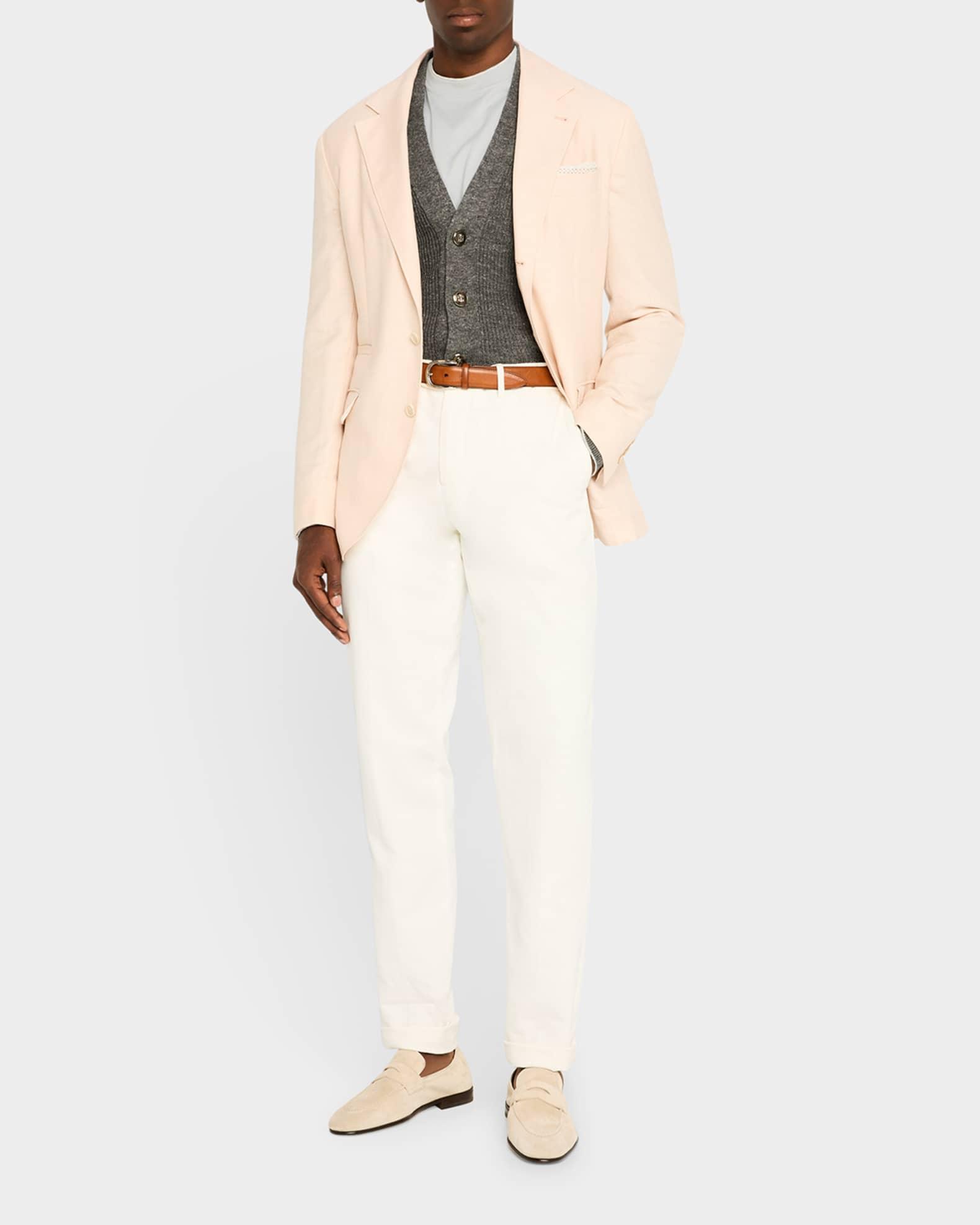 Men's Mini Prince of Wales Single-Breasted Sport Coat Product Image