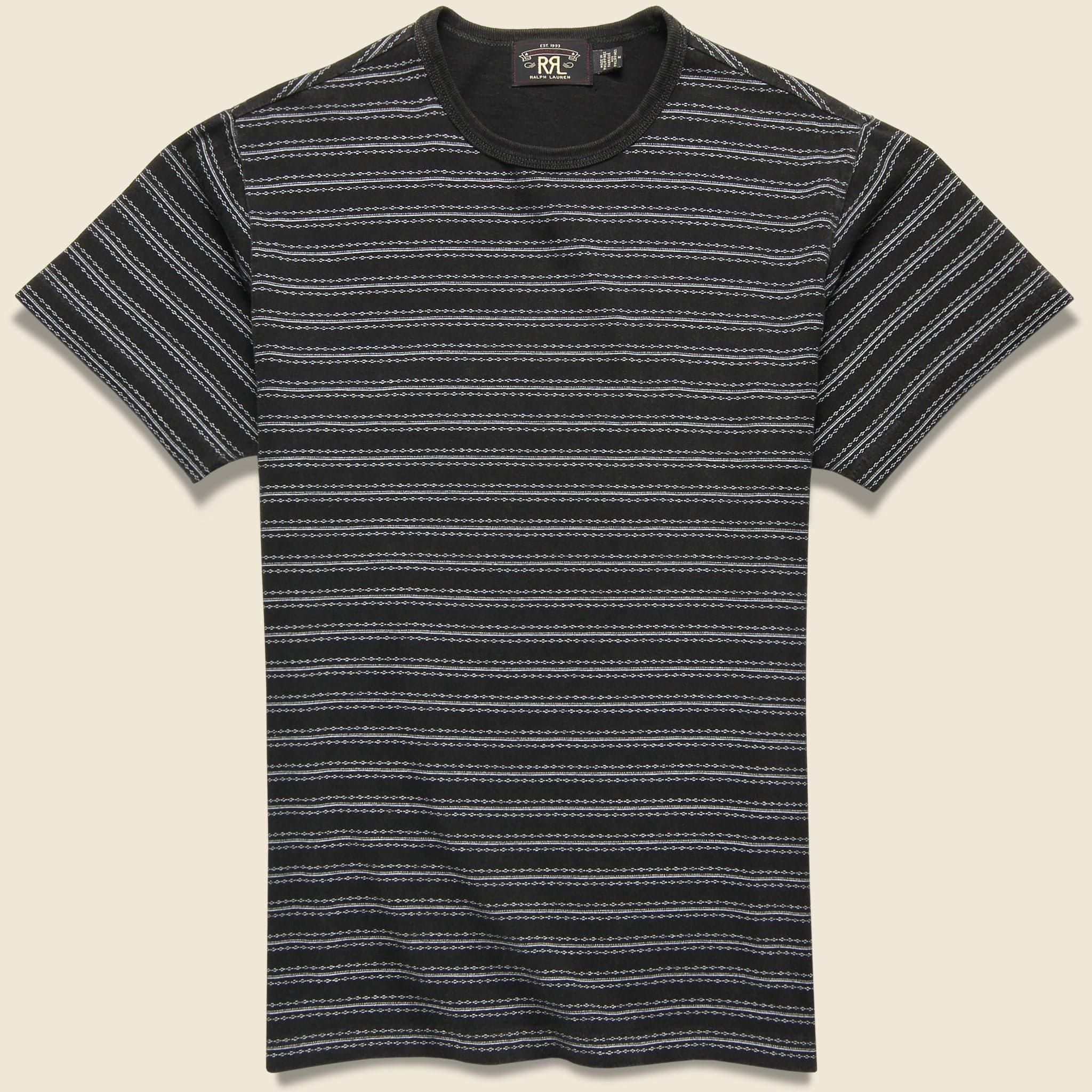 Stripe Tee - Black Product Image