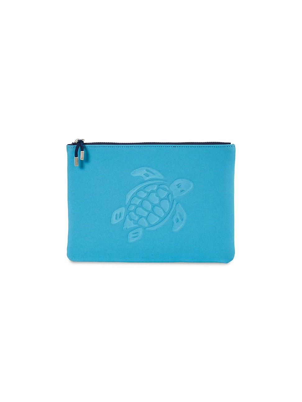 Mens Embossed Turtle Zip-Up Pouch Product Image