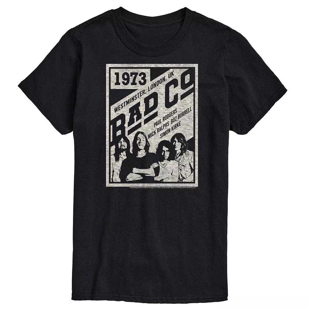 Men's Bad Company Poster Tee,  Product Image