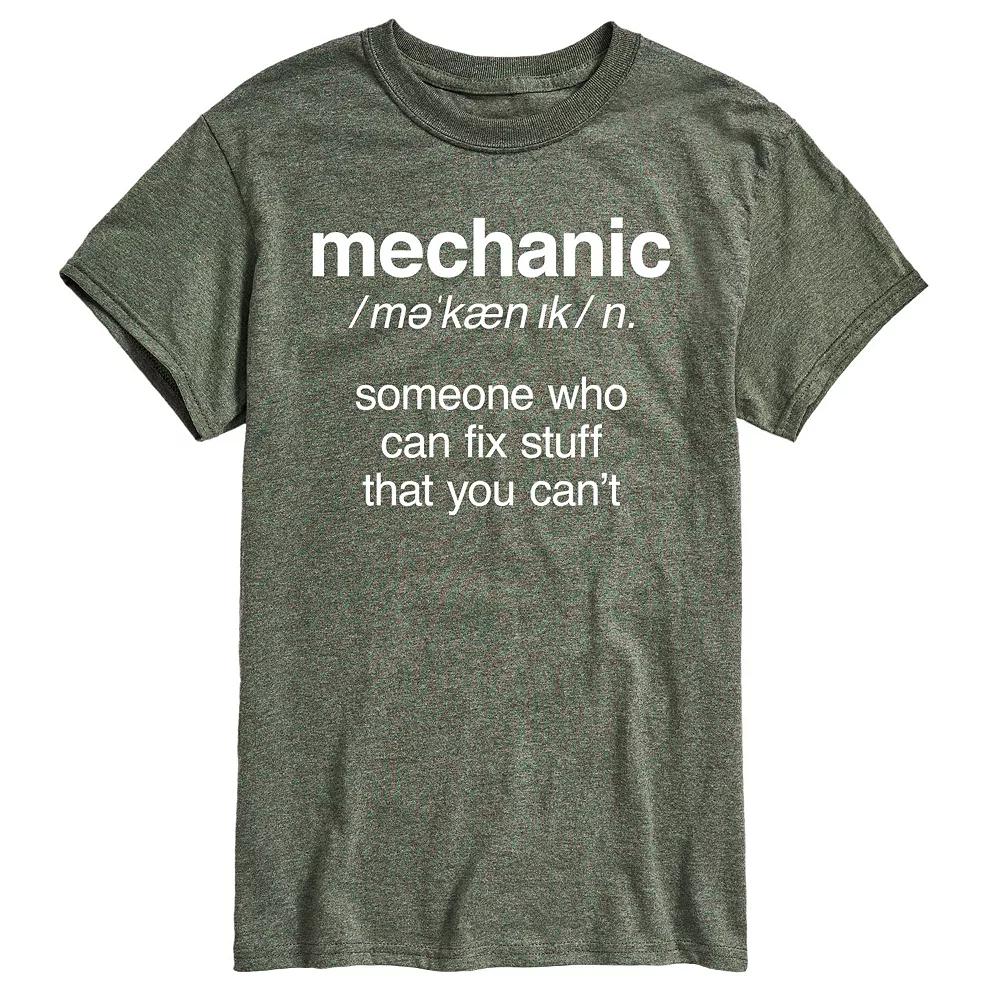 Men's Mechanic Definition Tee,  Product Image