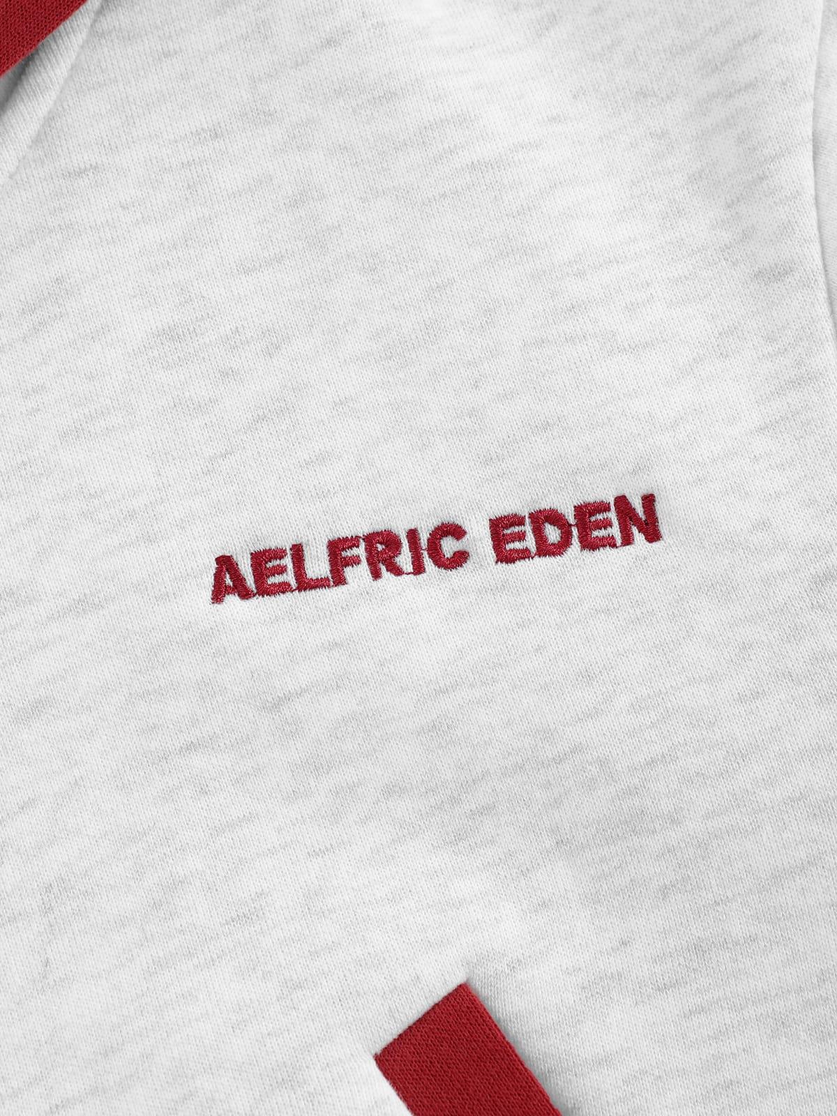 Aelfric Eden Cropped Contrast Stripe Zip Up Hoodie Female Product Image