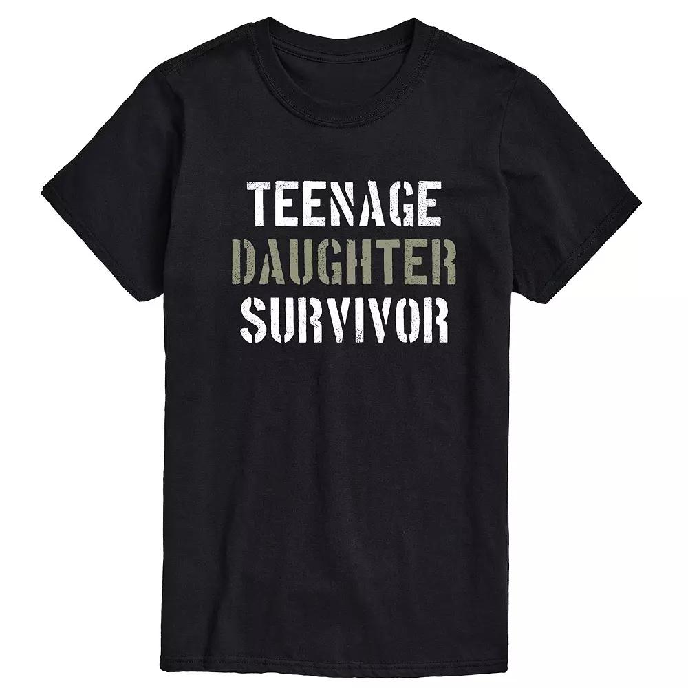 Men's Teenage Daughter Survivor Tee,  Product Image