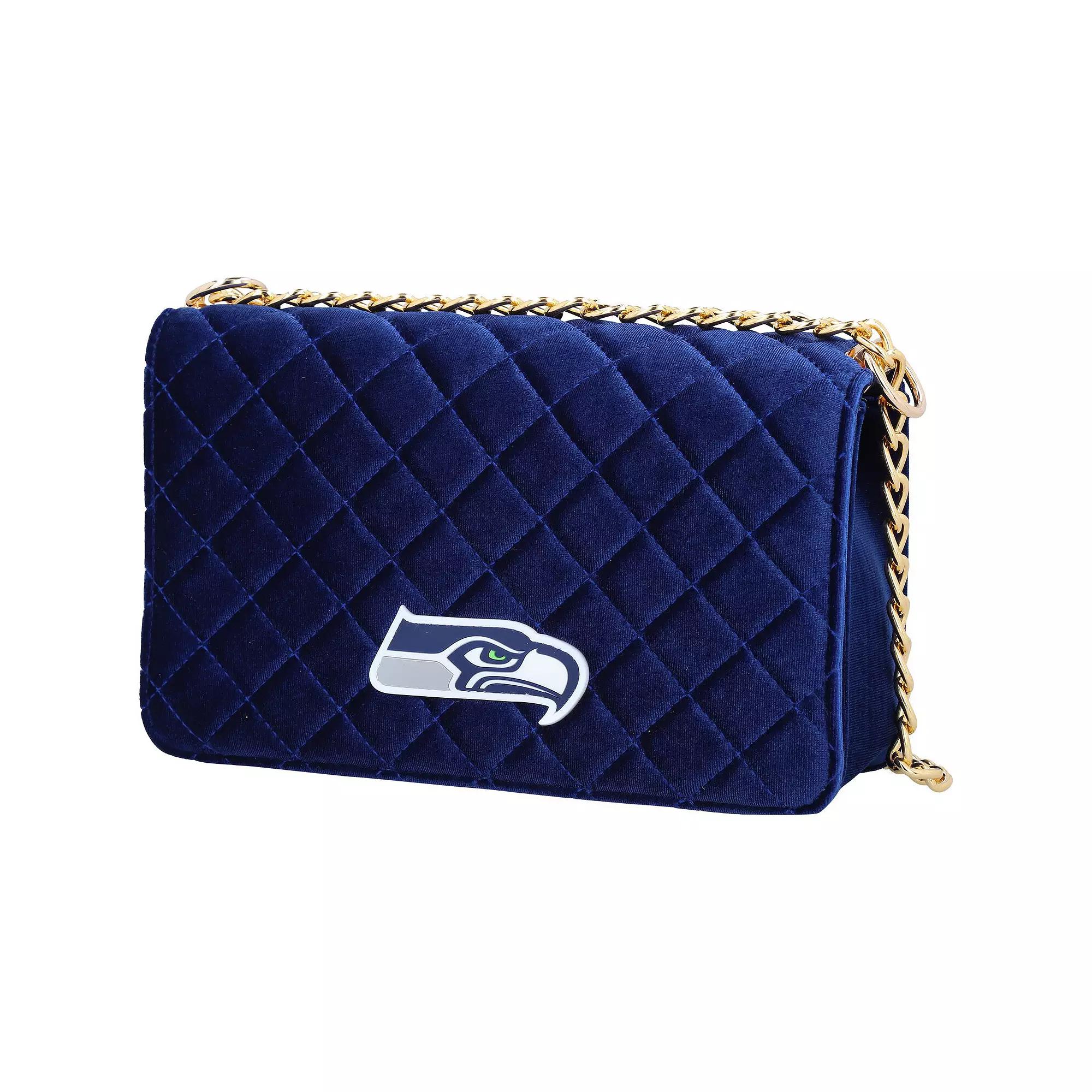 Women's Cuce Seattle Seahawks Velvet Team Color Bag Product Image