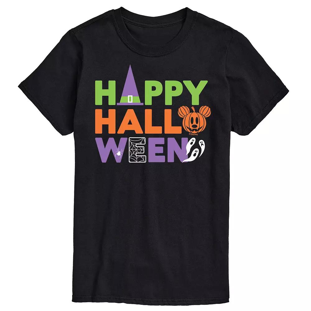 Disney's Mickey Mouse & Friends Big & Tall Happy Halloween Graphic Tee, Men's,  Product Image