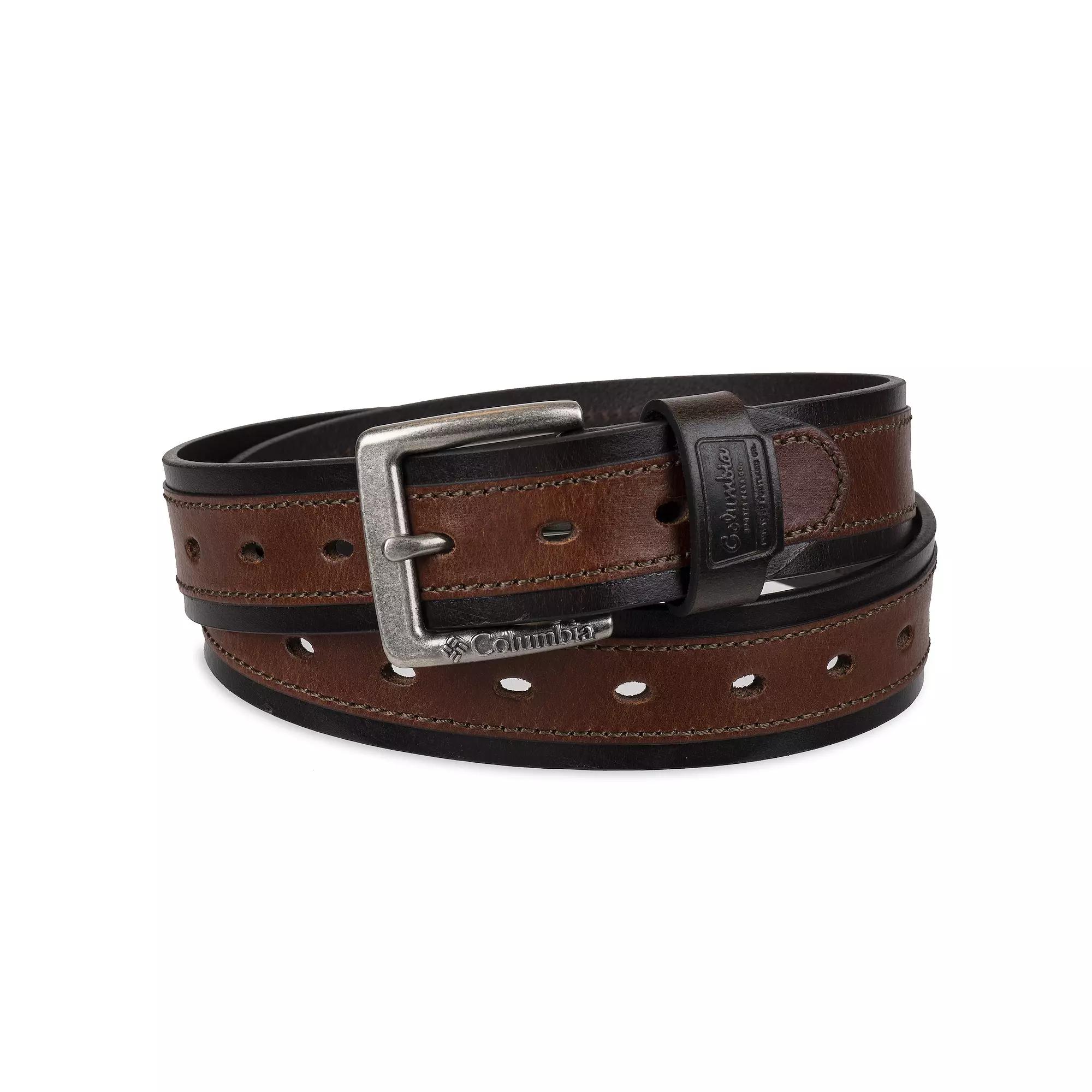 Men's Columbia Fully Adjustable Casual Leather Belt, Regular and Big & Tall,  Product Image