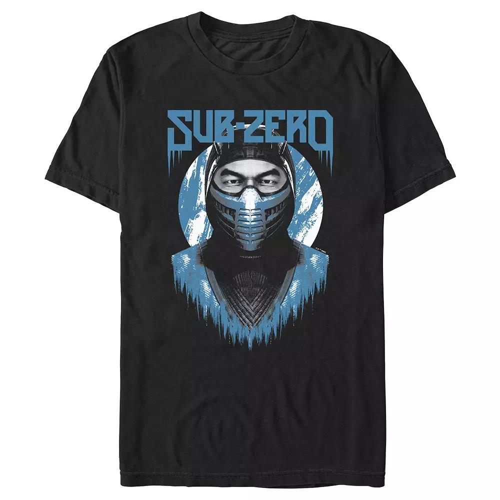 Men's Mortal Kombat Subzero Bust Graphic Tee,  Product Image