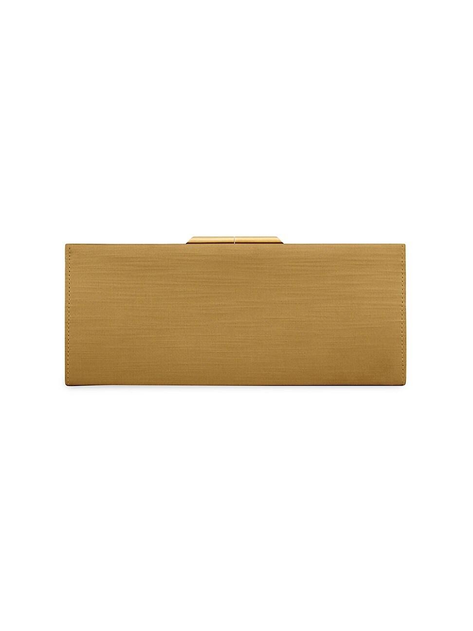 Saint Laurent Midnight Small Clutch in Satin Product Image