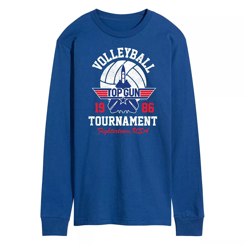 Men's Top Gun Volleyball Tournament Long Sleeve Tee,  Product Image