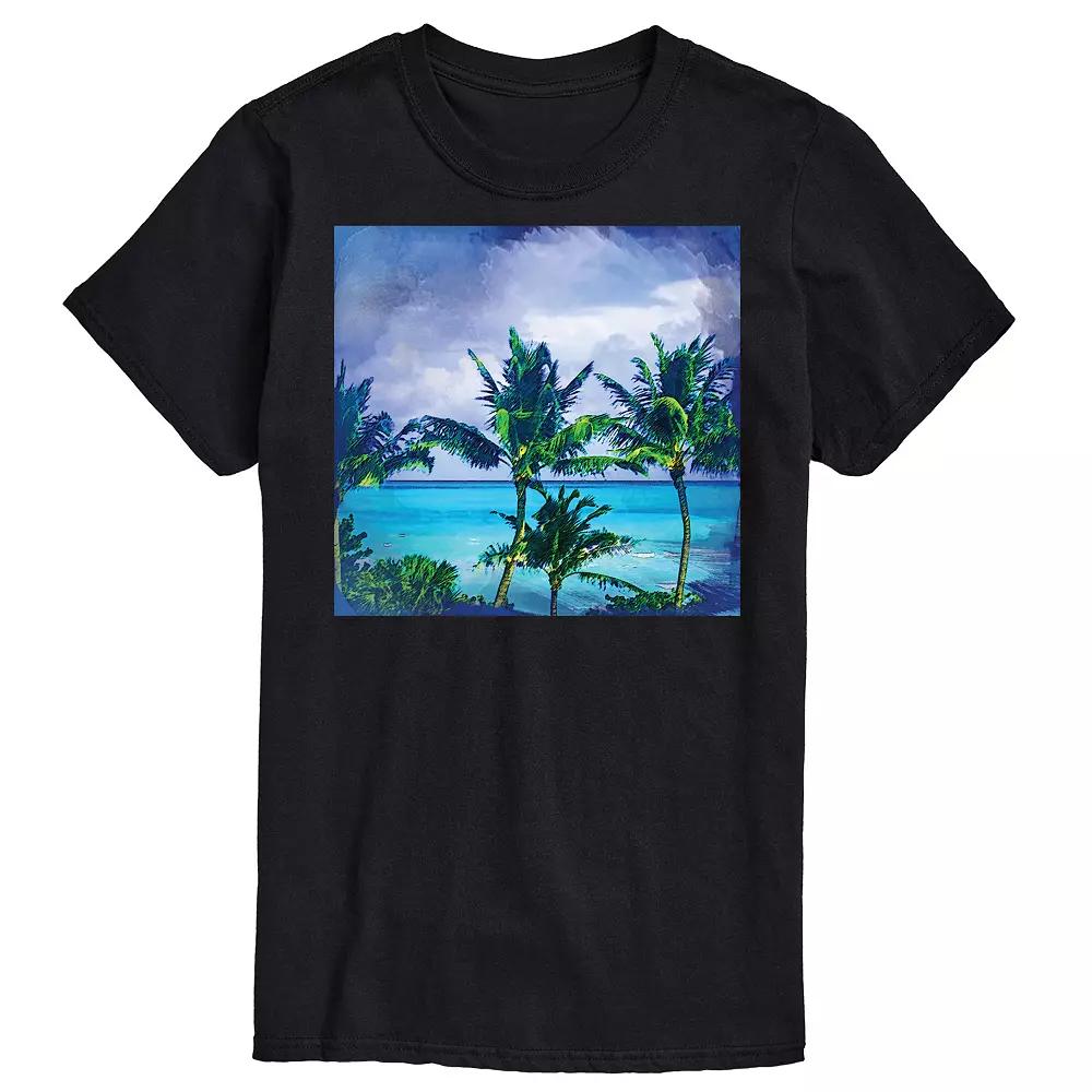 Big & Tall Empyre Beach Tee, Men's,  Product Image