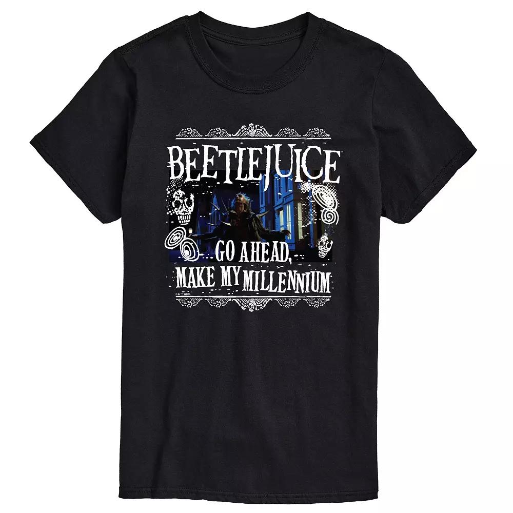 Men's Beetlejuice Make Me Millennium Graphic Tee,  Product Image