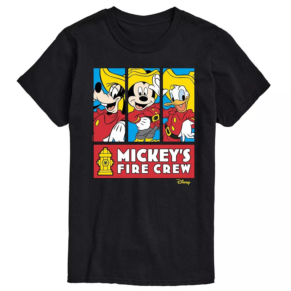 Disney's Mickey Mouse & Friends Men's Fire Crew Graphic Tee,  Product Image