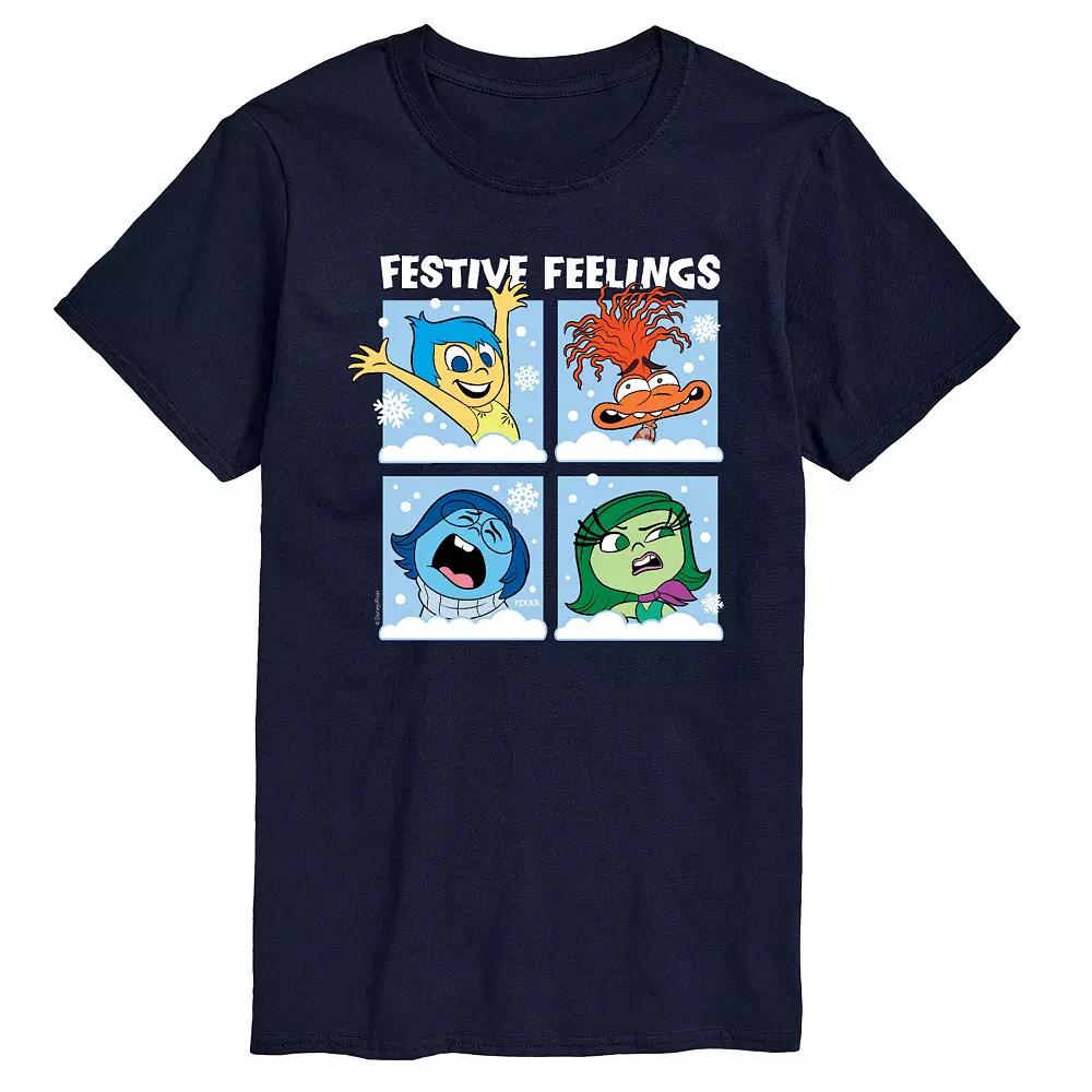 Disney / Pixar's Inside Out 2 Men's Festive Feelings Graphic Tee,  Product Image