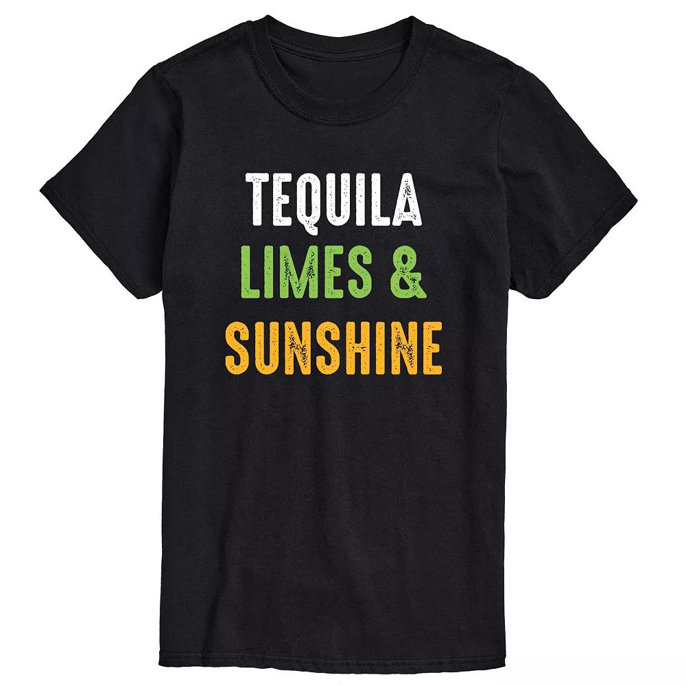 Big & Tall Tequila Limes and Sunshine Tee, Men's,  Product Image