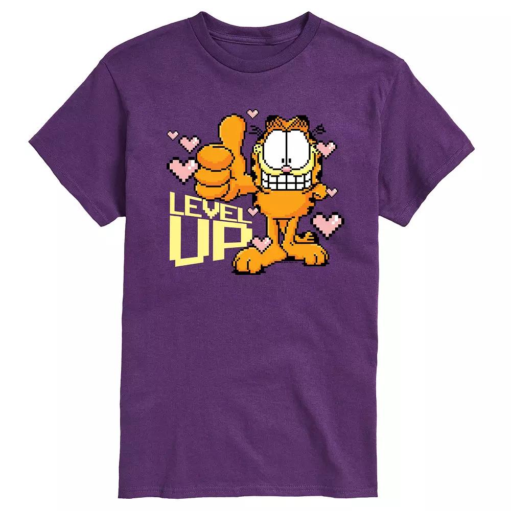 Men's Garfield Level Up Your Life Graphic Tee,  Product Image