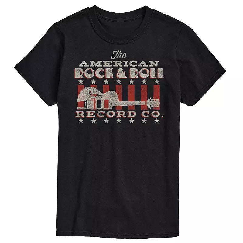 Big & Tall American Rock Tee, Men's,  Product Image