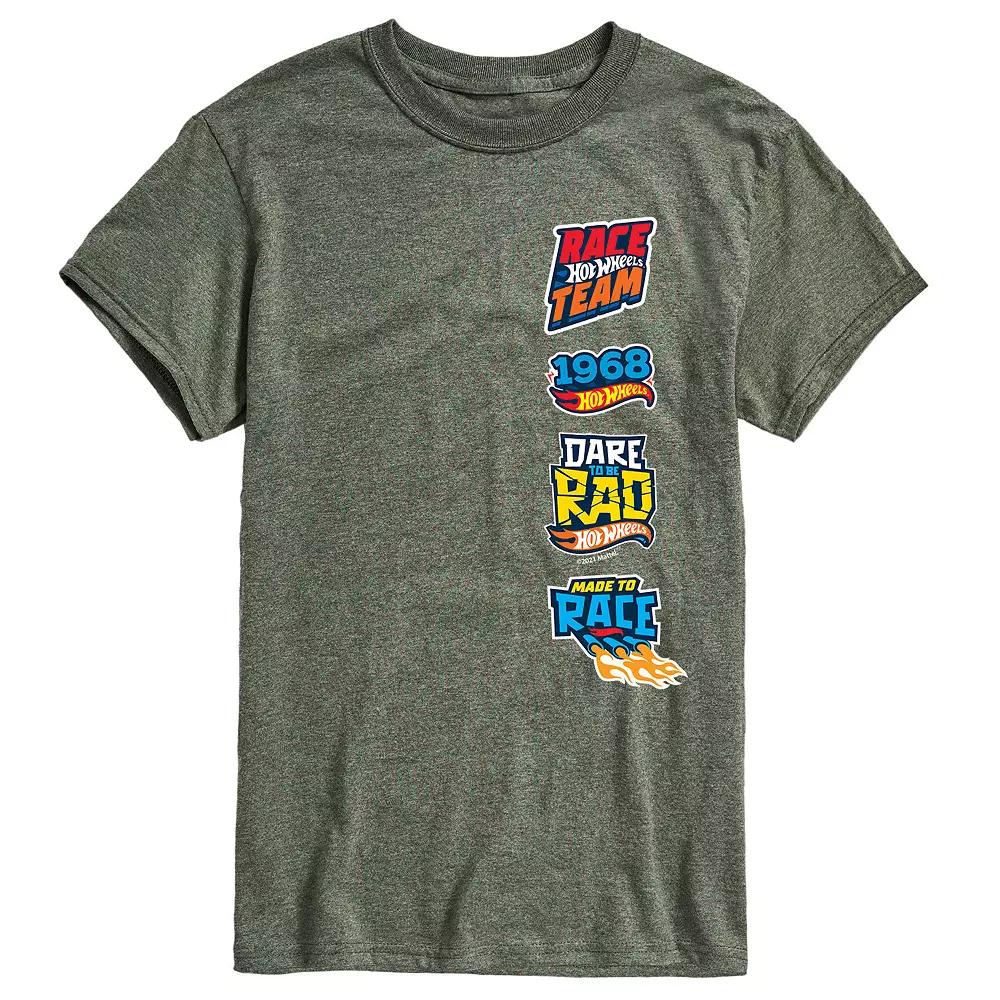Men's Hot Wheels Badges Tee,  Product Image