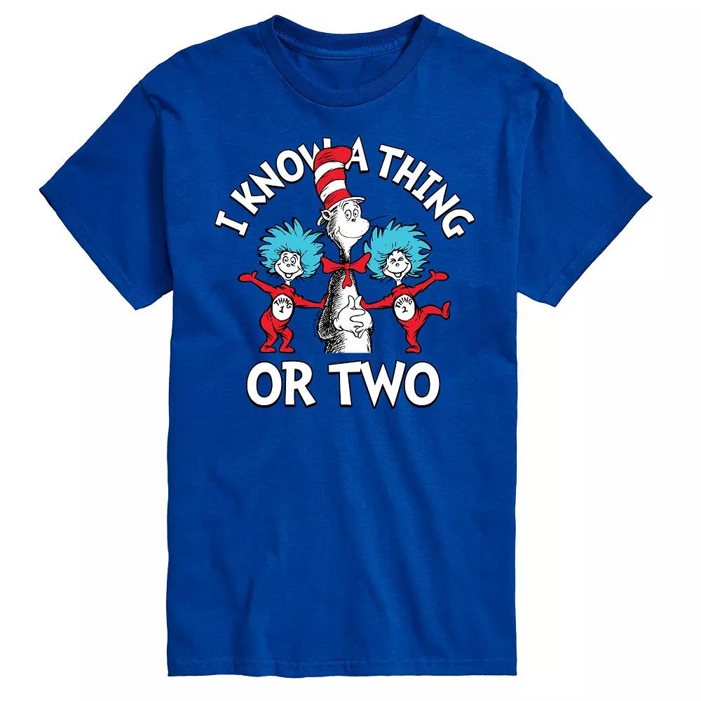 Big & Tall Dr Seuss Know Thing Or Two, Men's,  Product Image