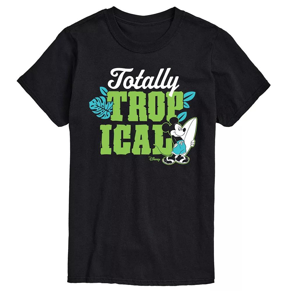Disney's Mickey Mouse Men's Totally Tropical Graphic Tee,  Product Image