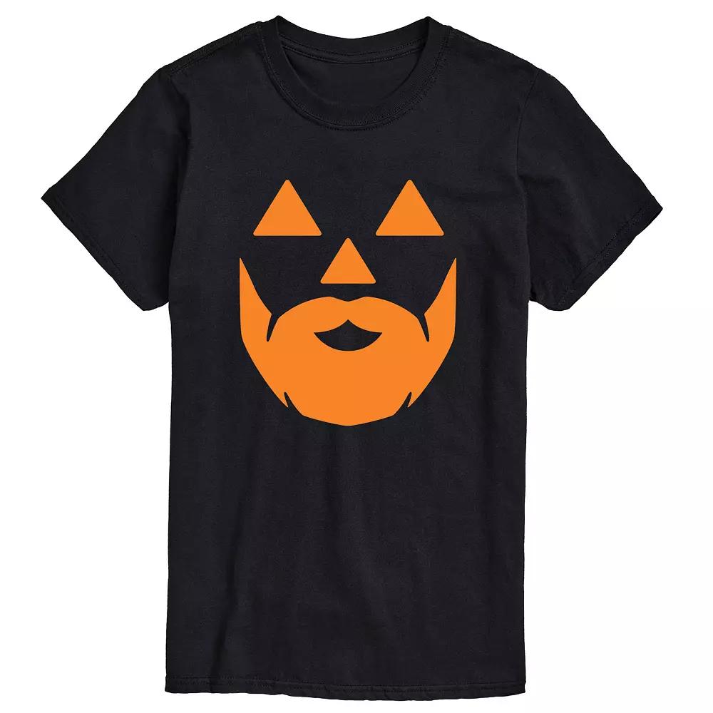 Big & Tall Pumpking Bread Face Tee, Men's,  Product Image