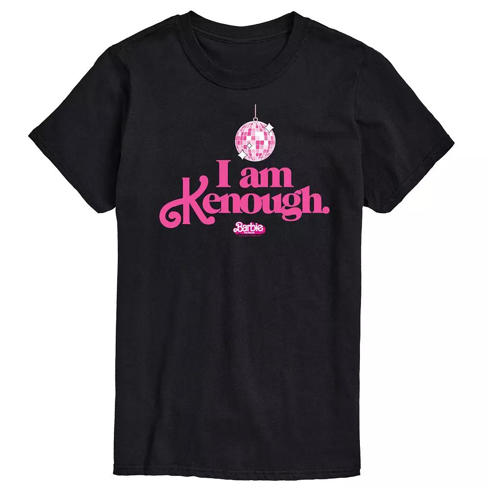 Big & Tall Barbie™ The Movie I Am Kenough DiscoBall Graphic Tee, Men's,  Product Image