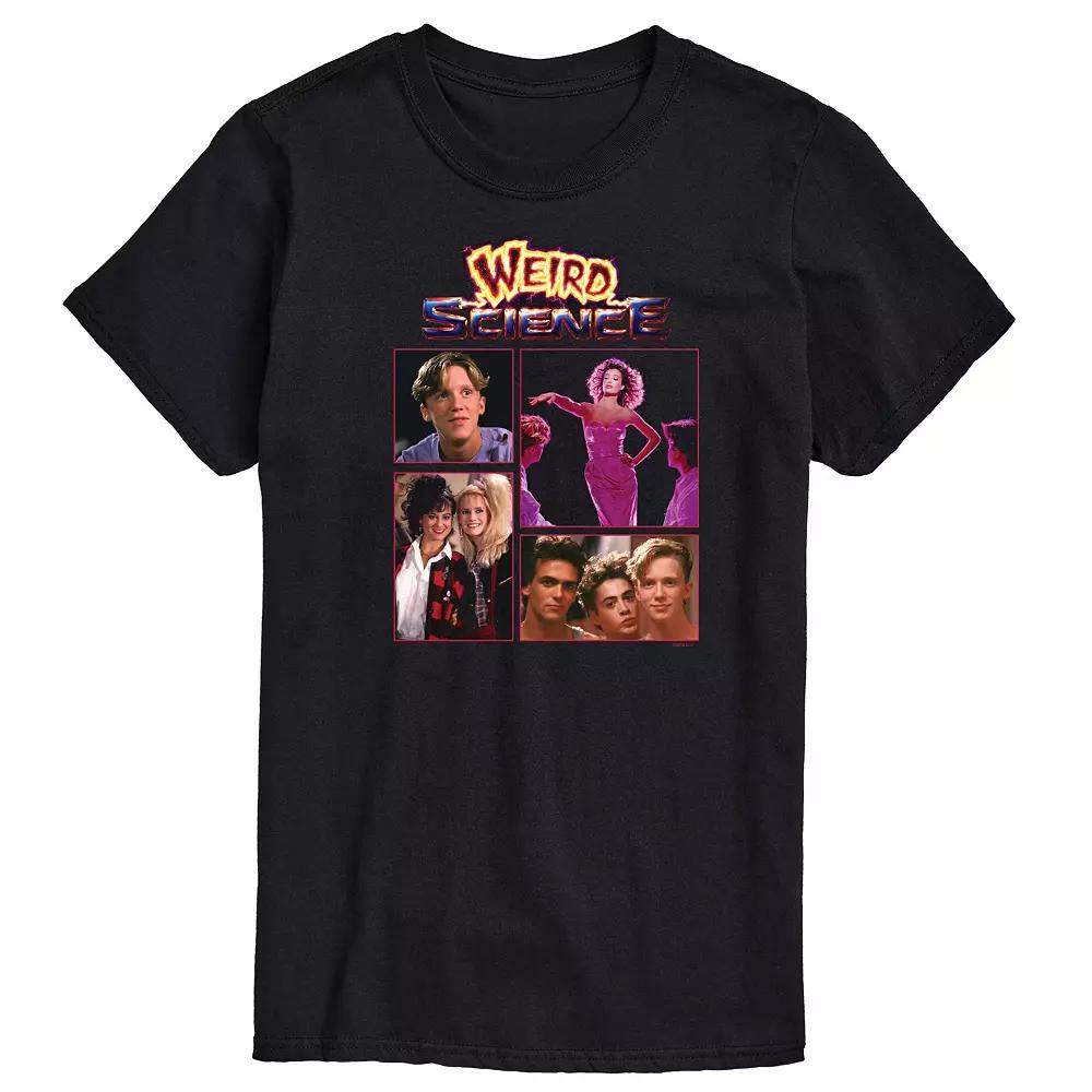 Men's Weird Science Cast Grid Graphic Tee,  Product Image