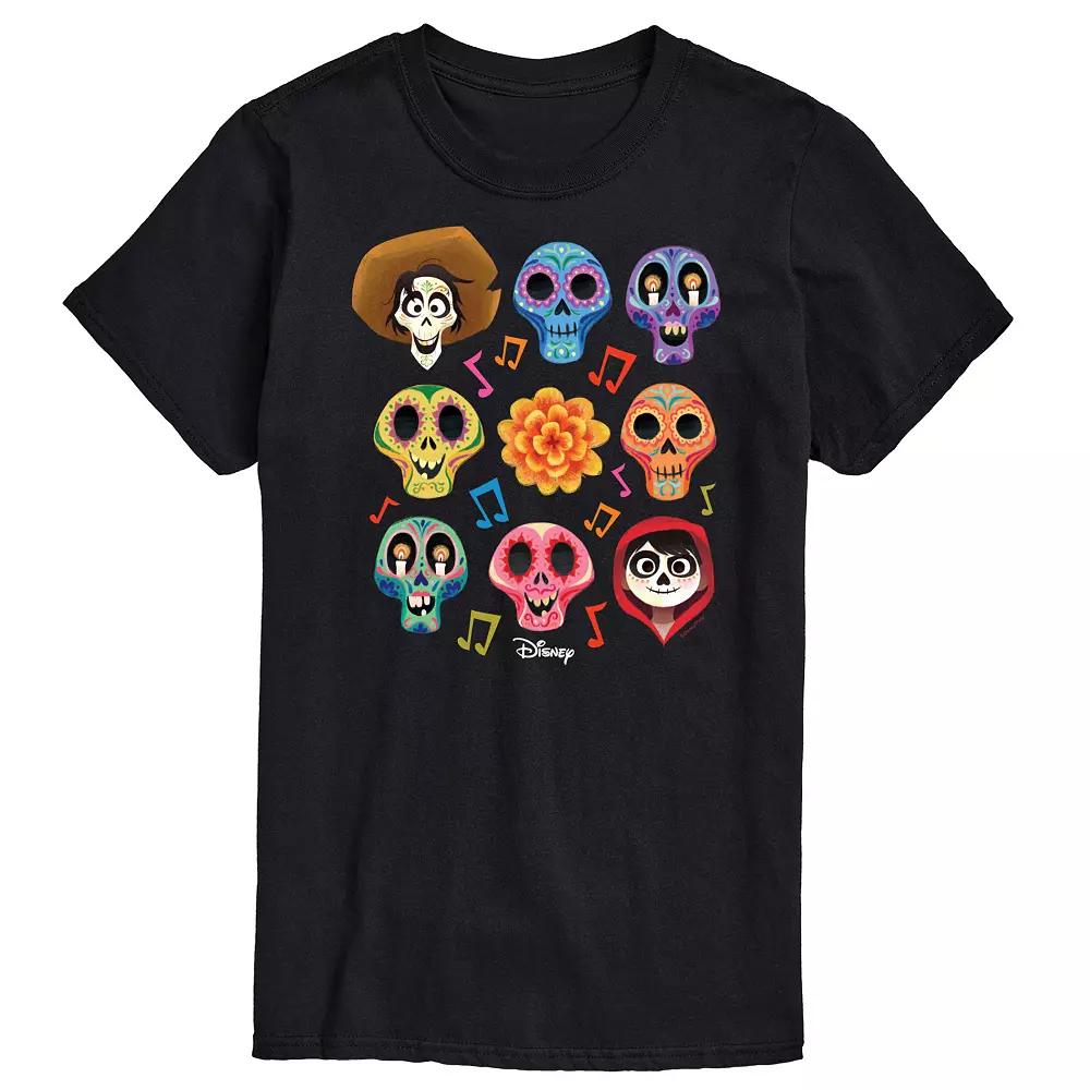 Disney's Coco Big & Tall Character Grid Graphic Tee, Men's,  Product Image