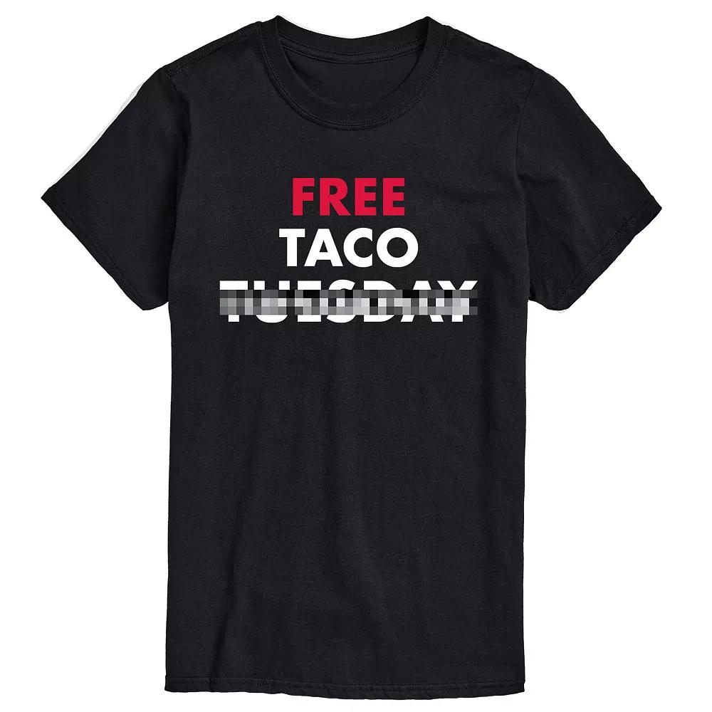 Men's Free Taco Graphic Tee,  Product Image
