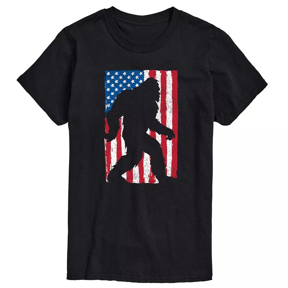 Men's Sasquatch Flag Tee,  Product Image