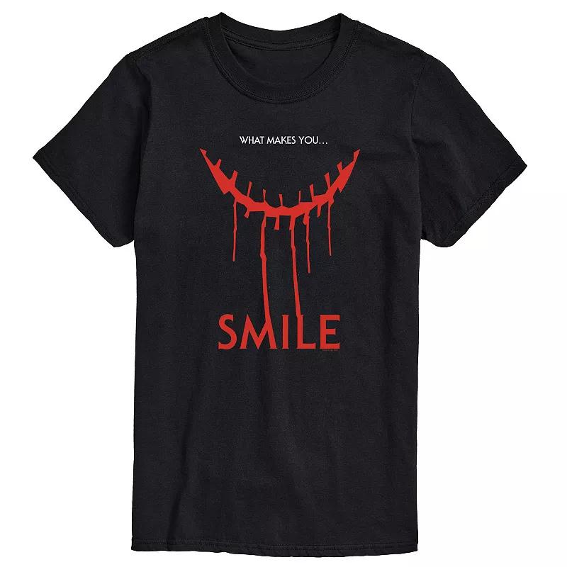 Big & Tall Smile What Makes You Smile Graphic Tee, Men's,  Product Image
