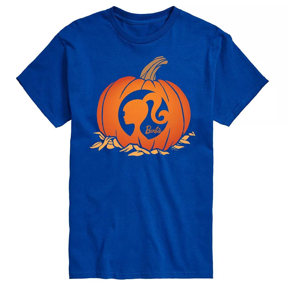 Men's Barbie Pumpkin Logo Graphic Tee,  Product Image
