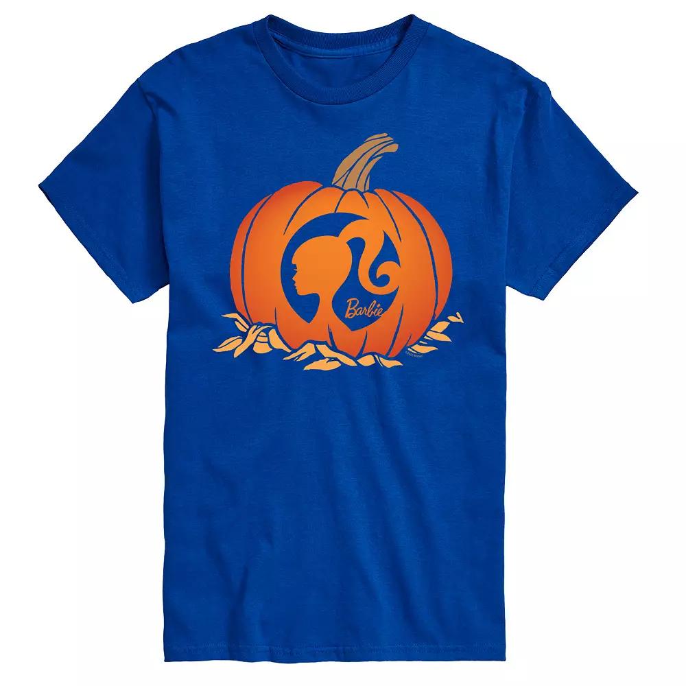 Men's Barbie Pumpkin Logo Graphic Tee,  Product Image