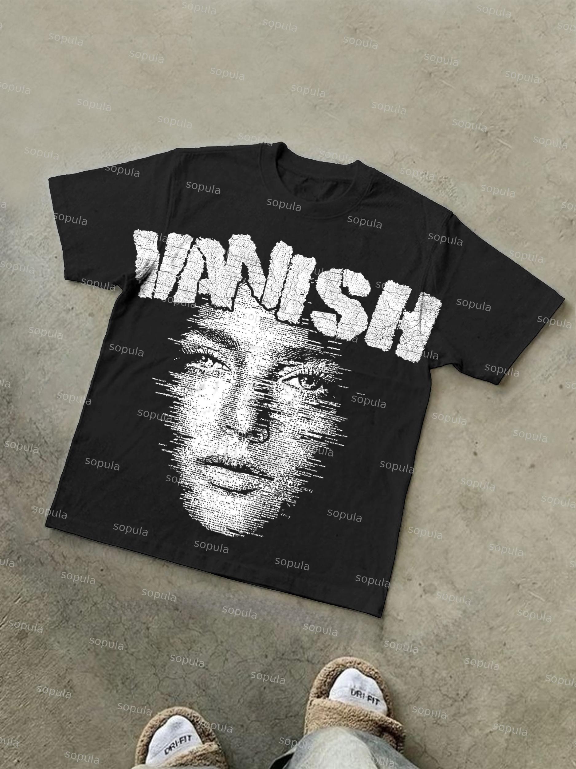 Vacation Wear Guide Vintage Sea Fishing Graphic Cotton T-shirt Product Image