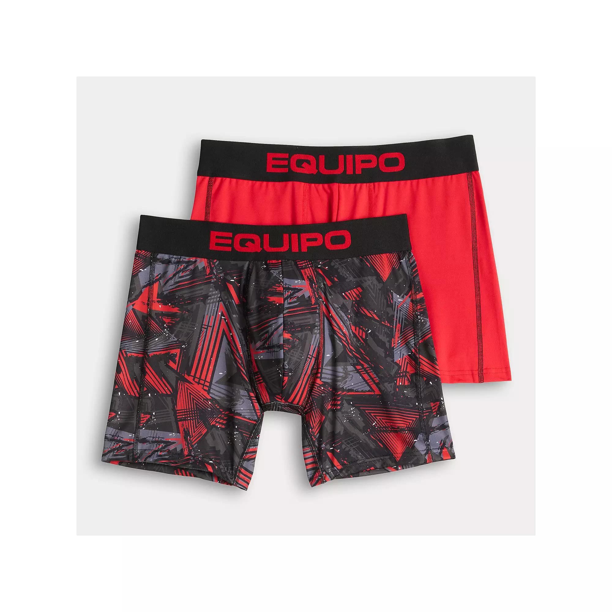 Men's Equipo 2-pack Boxer Briefs, Size: Small, Red Product Image