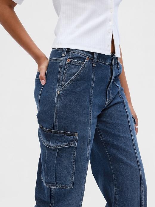Mid Rise 90s Loose Jeans Product Image