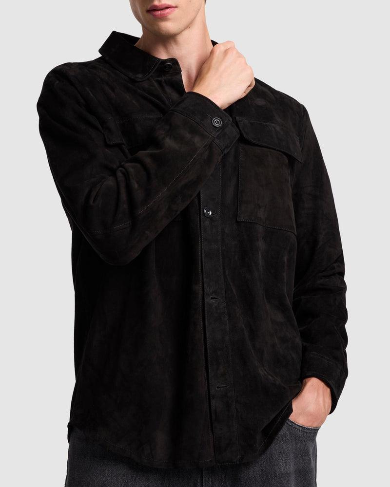 Suede Overshirt Product Image