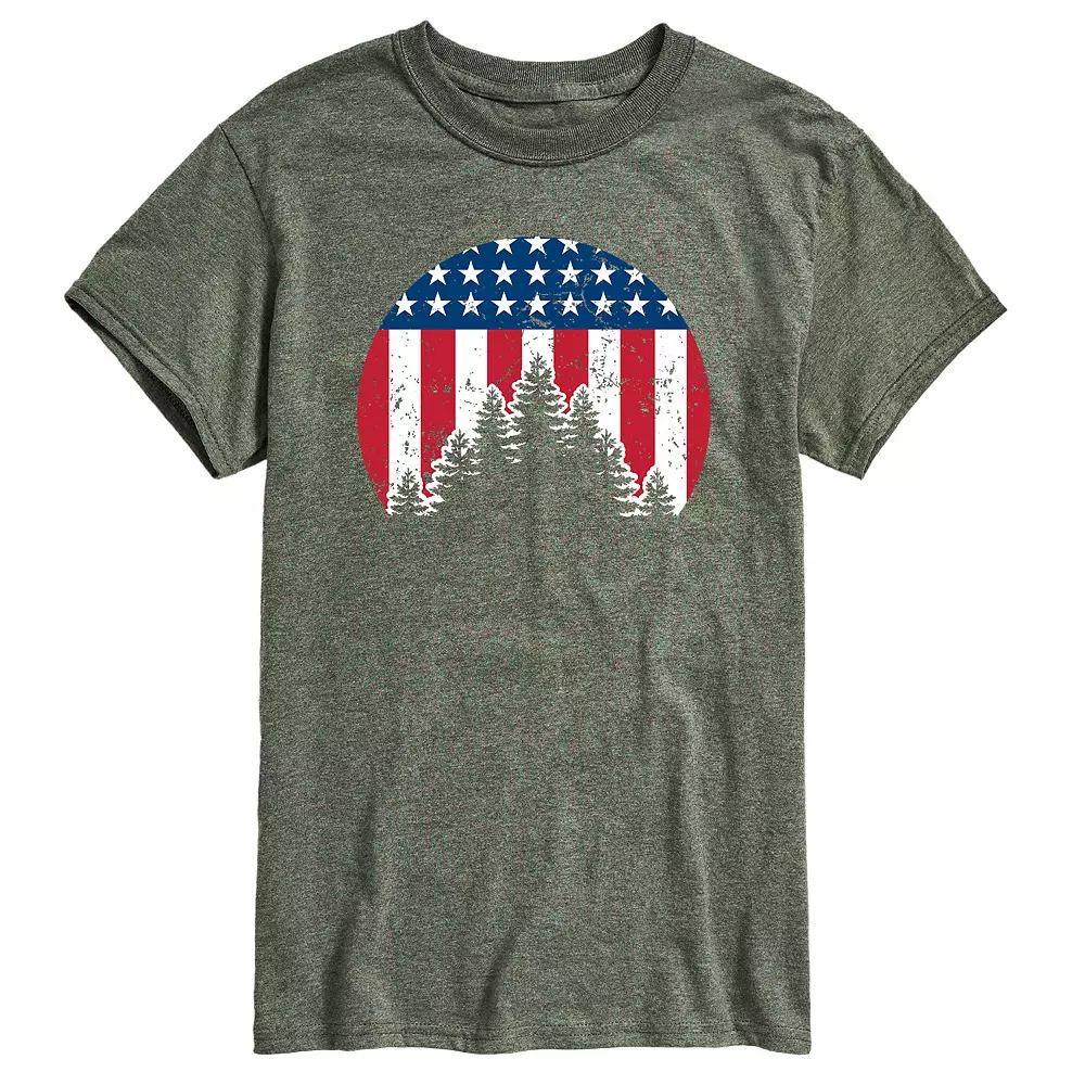 Men's American Outdoor Graphic Tee,  Product Image