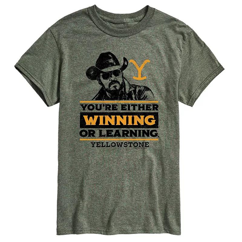 Men's Yellowstone Winning Or Learning Tee,  Product Image