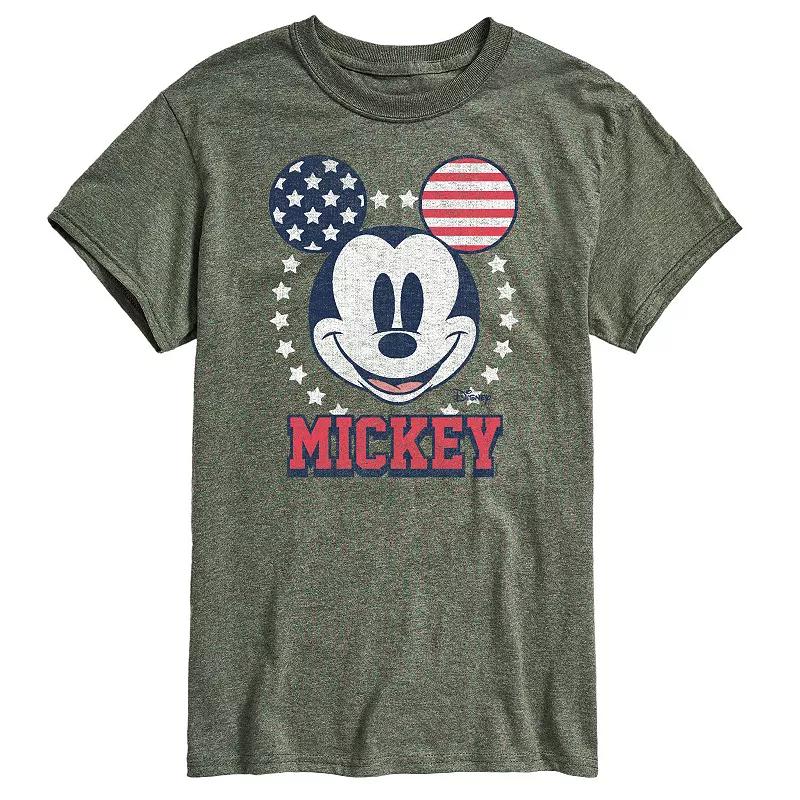 Disney's Mickey Mouse Men's USA Ears Graphic Tee,  Product Image
