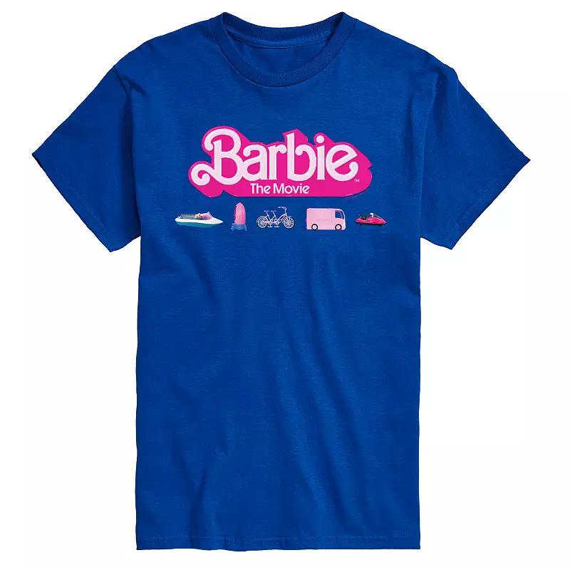 Big & Tall Barbie The Movie Theatrical Vehicle Graphic Tee, Men's,  Product Image