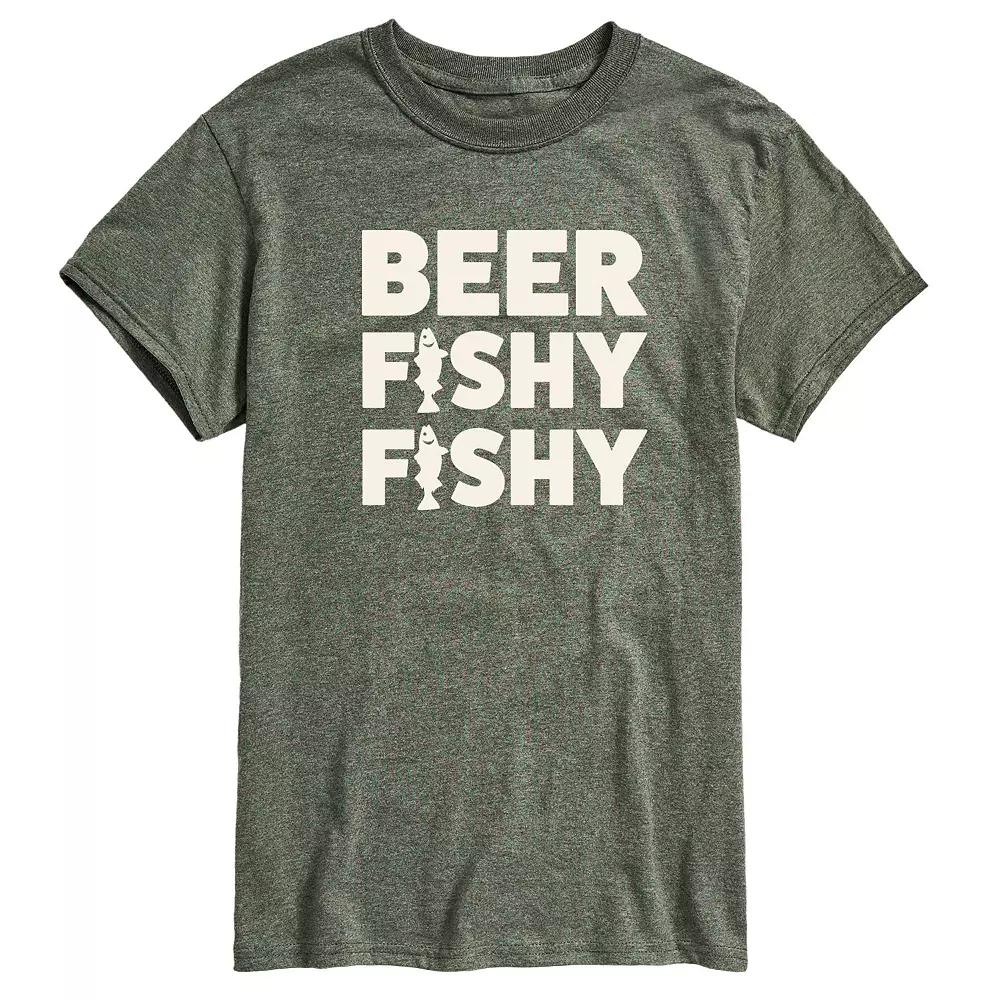 Men's Beer Fishy Fishy Graphic Tee,  Product Image