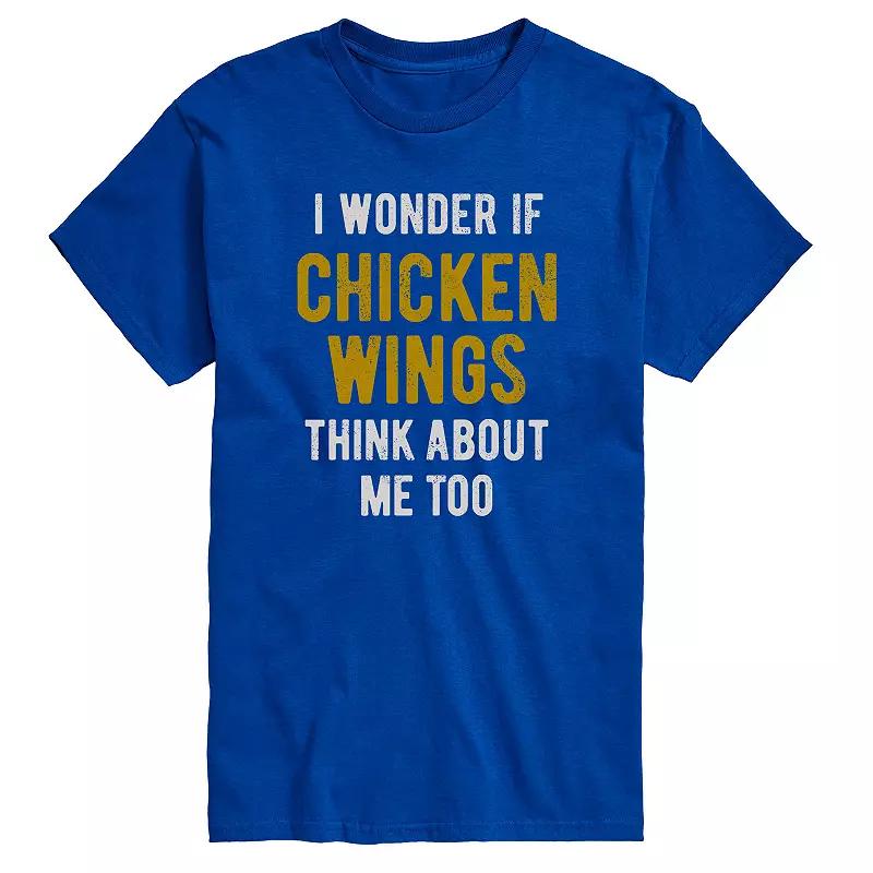 Men's I Wonder Chicken Wings Tee,  Product Image