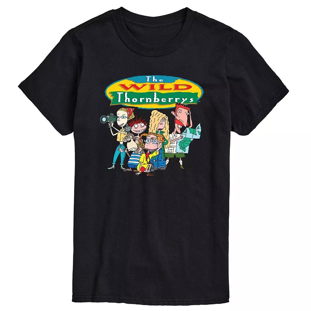 Big & Tall The Wild Thornberrys Graphic Tee, Men's,  Product Image