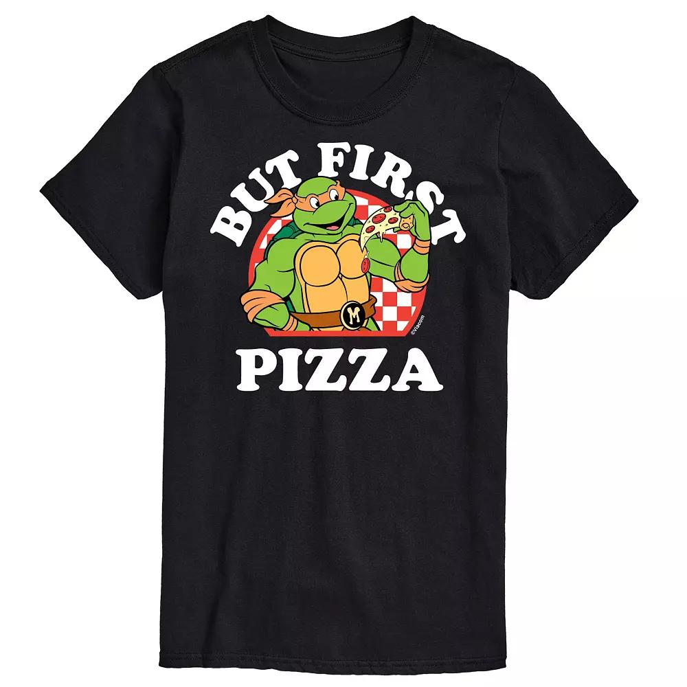 Big & Tall TMNT First Pizza Graphic Tee, Men's,  Product Image