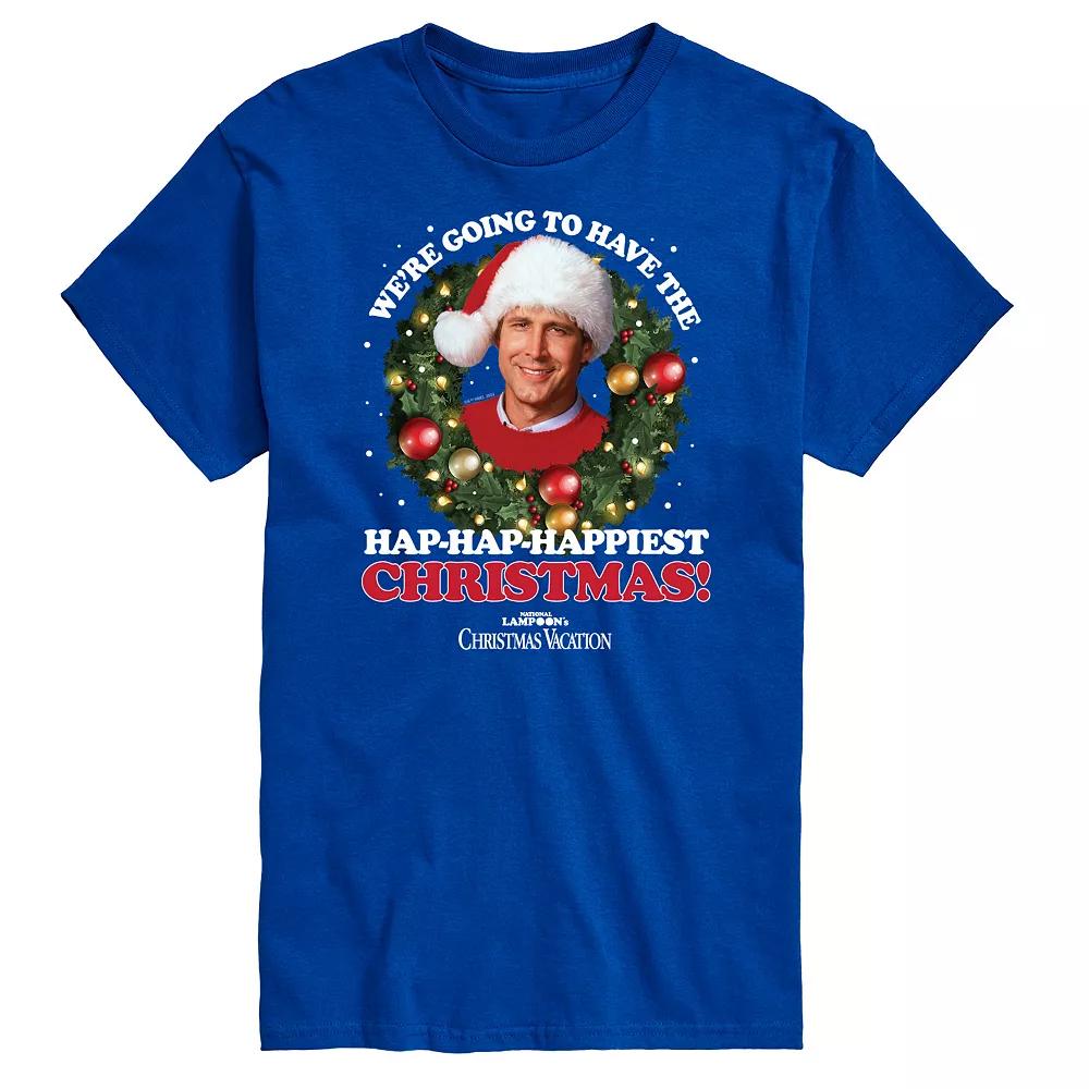 Big & Tall National Lampoon's Christmas Vacation Hap-Hap Happiest Christmas Graphic Tee, Men's,  Product Image