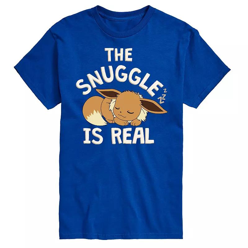 Men's Pokemon The Snuggle Eevee TEe,  Product Image
