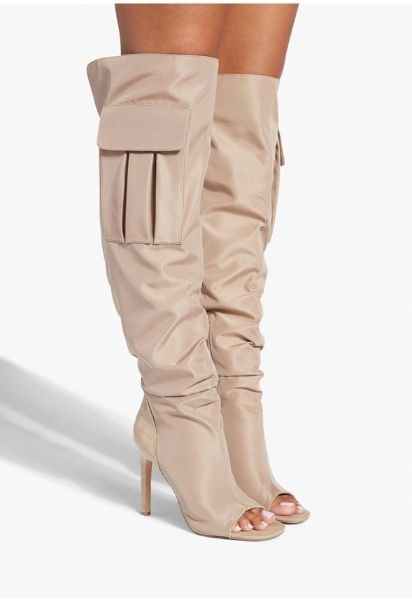 JustFab Margaux Platform Loafer Pump Womens Black/ White Size 8.5 Product Image