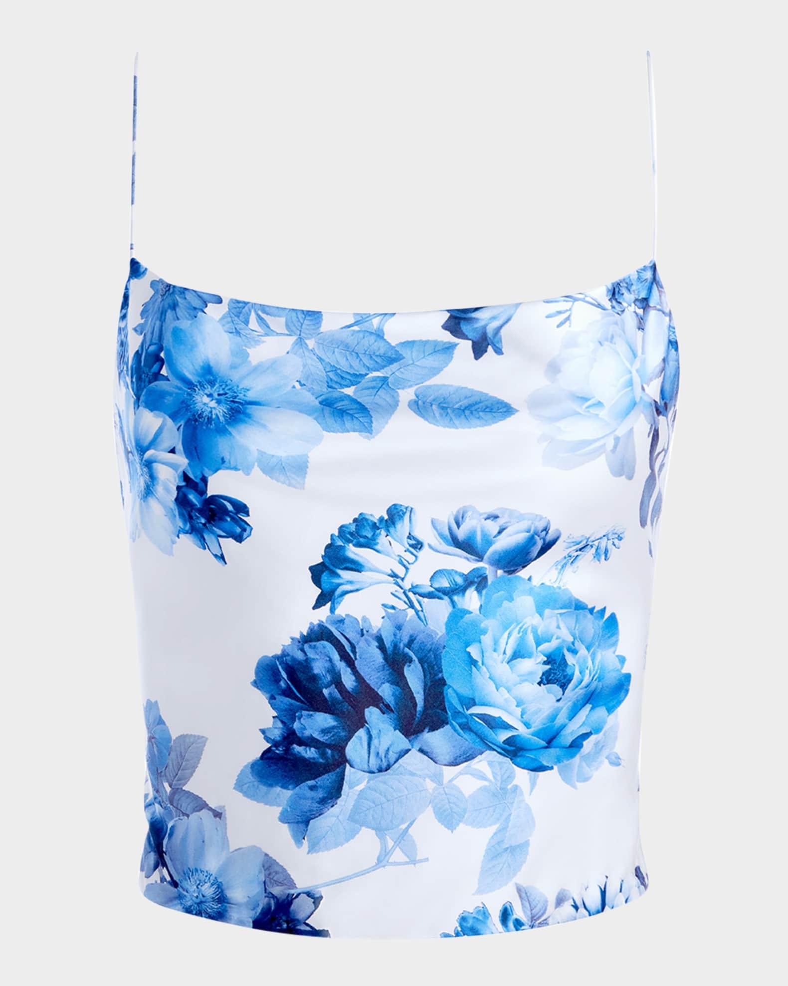 Valentina Cropped Corset Top Product Image