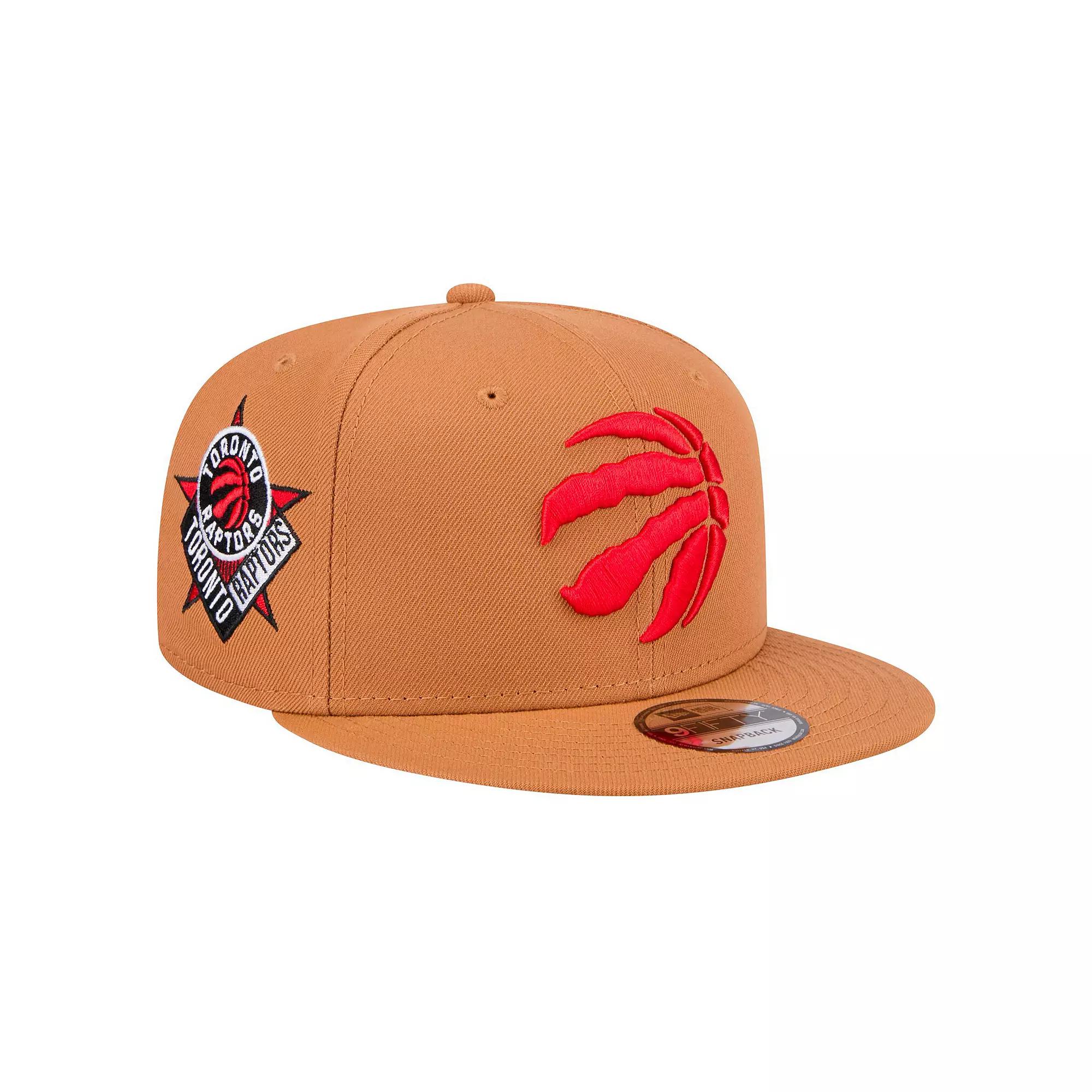 Men's New Era Tan Toronto Raptors Color Pack 9FIFTY Snapback Hat, Rpt Team Product Image
